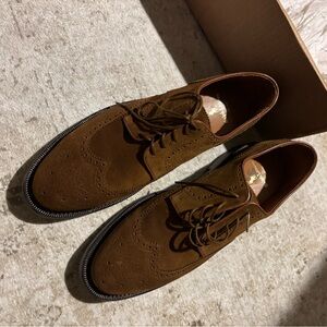 Ralph Lauren Men's Brown Leather Dress Shoes